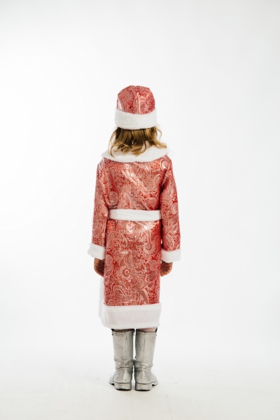 Костюм дитячий карнавальний КАРНАВАЛІЯ Дід Мороз 5-7 років р.122 червоний 