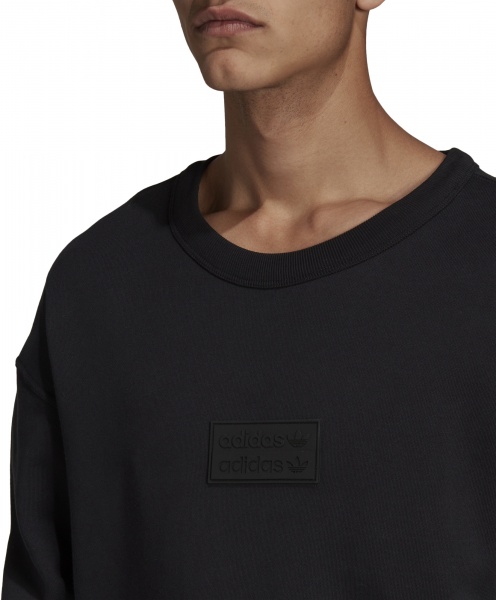 Свитшот Adidas SILICON CREW GN3293 р. 2XL черный