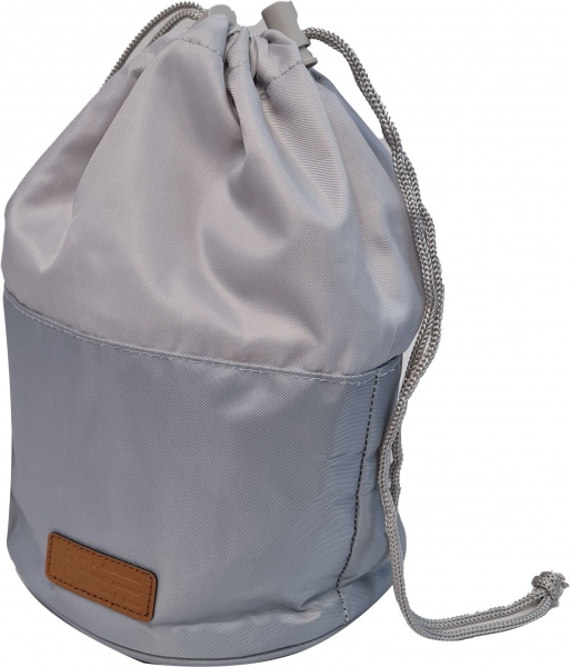 Косметичка на кулісці 18х26 см сірий