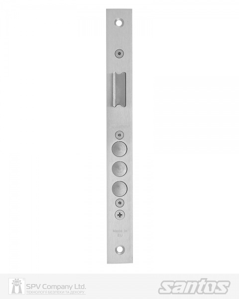 Дверний замок вхідний SANTOS 1-WAY DIN 985 SS UNIV BS50 мм 85 мм нержавіюча сталь