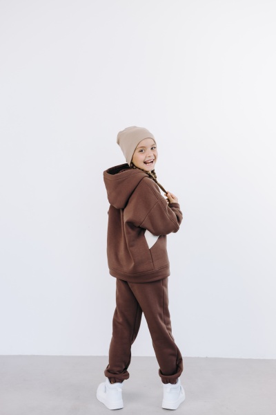 Спортивный костюм Obzor р.146 капучино 872 