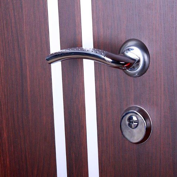 Двері вхідні Стандарт 522А 2070х860 мм темний горіх праві