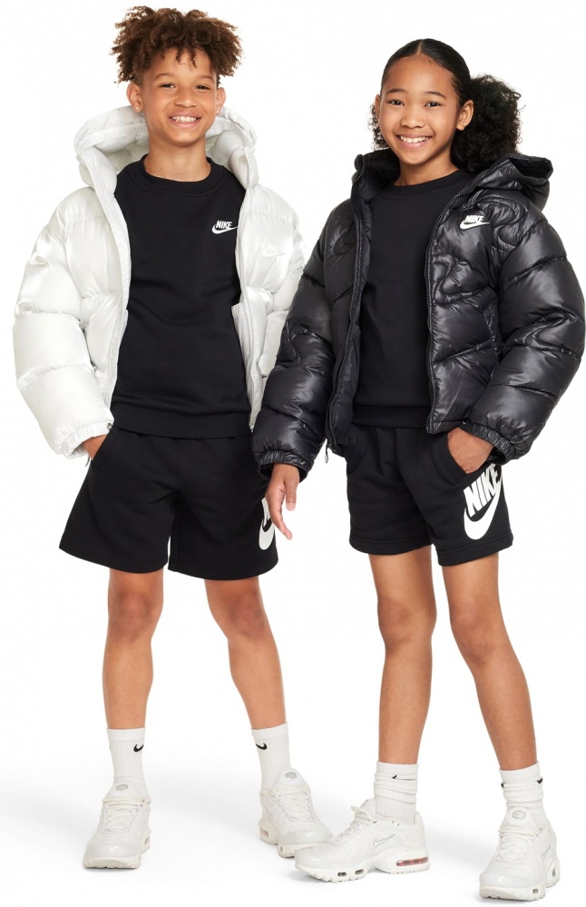 Шорти Nike K NS CLUB FT SHORT HBR FD2997-010 р. XL чорний