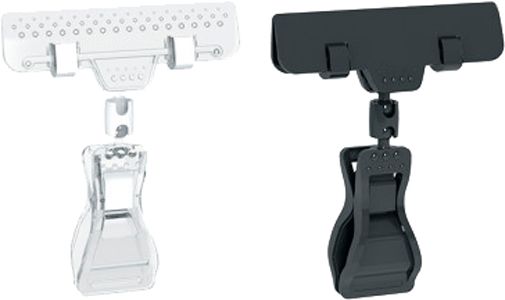 Держатель ценника универсальный на прищепке с широким зажимом FX-Clamp