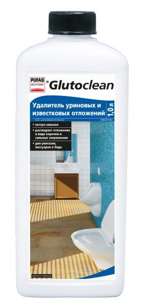 Засіб Glutoclean для видалення уріно та вапняних відкладень 1 л