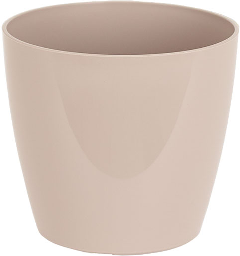 Горшок пластиковый Artevasi San Remo круглый 25л капучино 