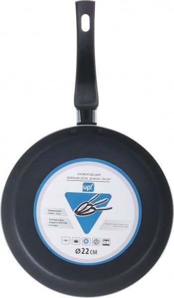 Сковорода для млинців 22 см зелена UP! (Underprice)