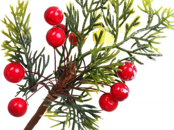 Декорація новорічна Пучечок хвойний з шишками 19 см EPI-EYW16195 