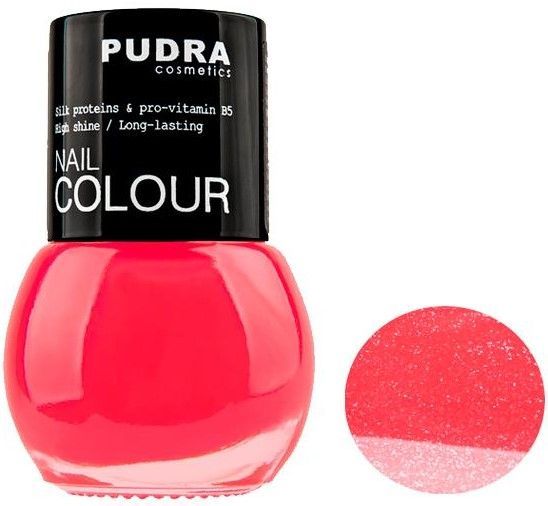 Лак для ногтей Pudra Cosmetics Nail Colour №30 светло-розовый 13 мл 