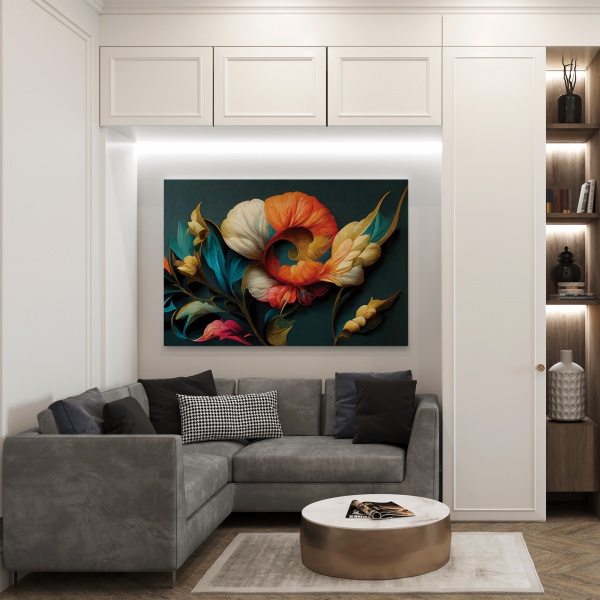 Картина на холсте Живописное панно 80x110 см WS Holst 180323174 