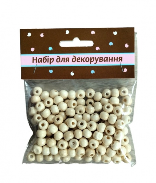Набор бусин деревянных АпліКраплі