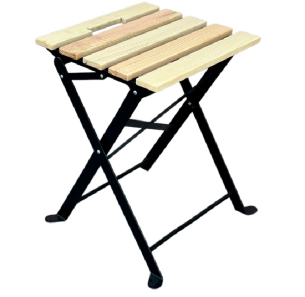 Табурет Metalzavod складной 45,5x36,2x38,2 см сосна/черный LF-TABURET-SK51