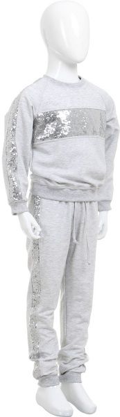 Спортивний костюм УКРОДЯГ для дівчинки р.146 сірий ШЯ-3/18/4 