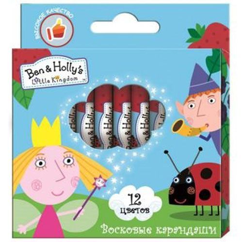 Олівці воскові Ben & Holly's Little Kingdom
