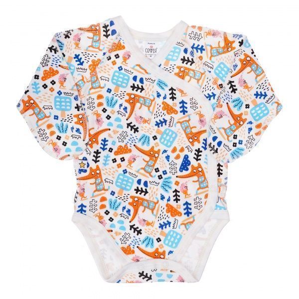 Боді дитяче ТМ Софія Foxes р.62 помаранчевий 1212262 