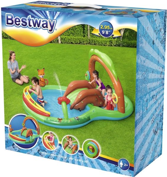 Бассейн надувной Bestway Playing Woods 295х199х130 см
