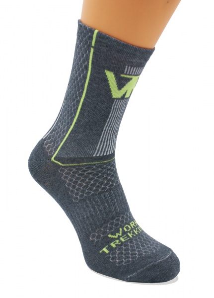 Шкарпетки чоловічі Work trekking робочі трекінгові Work trekking сірі р.27