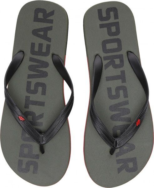 Вьетнамки 4F H4L21-KLM006-43S р. 44 хаки