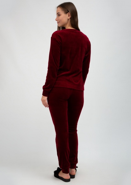 Костюм домашній жіночий Roksana 675/50725 р. XXL бордовий 