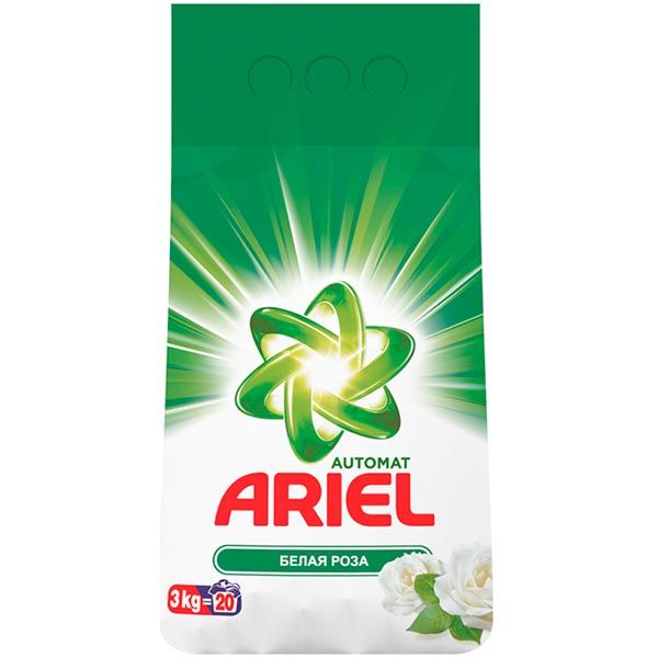 Пральний порошок Ariel Біла троянда 3 кг