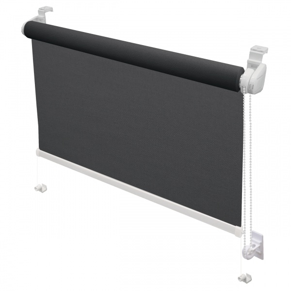 Ролета мини Gardinia Вена 42,5x160 см антрацитовая 