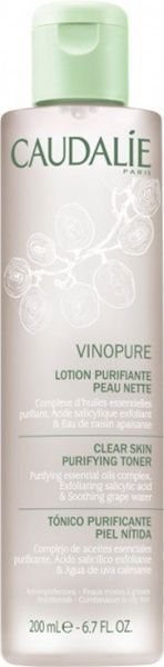 Лосьон Caudalie очищающий д / проблемной кожи Vinopure 200 мл