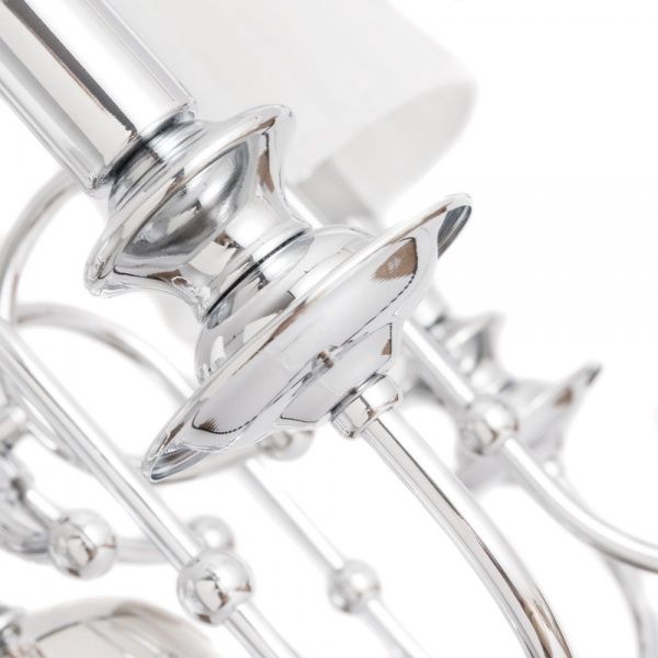 Люстра подвесная Arte Lamp 6x60 Вт E14 белый/хром A1316LM-6CC 