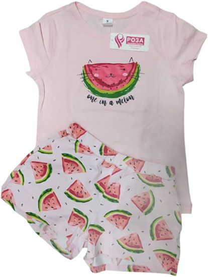 Комплект Роза для дівчинки 201113 р.140 світло-рожевий 