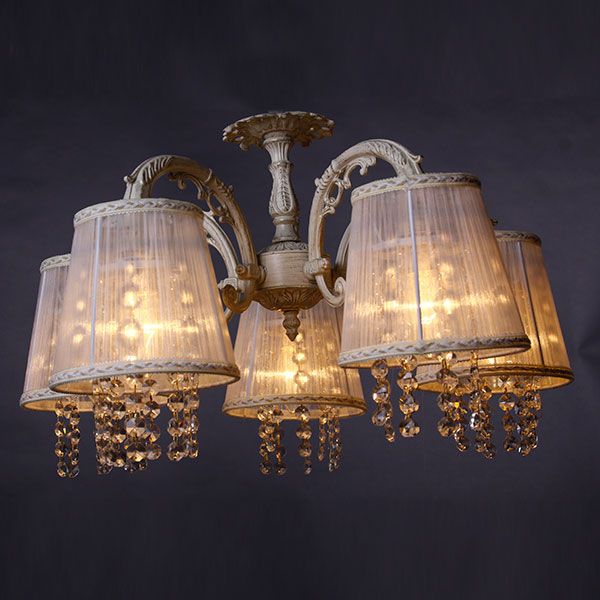 Люстра Altalusse INL-6123P-05 крем/белый