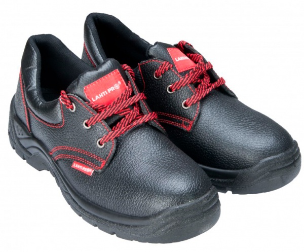 Полуботинки рабочие Lahti Pro р.41 L3040141 черный с красным