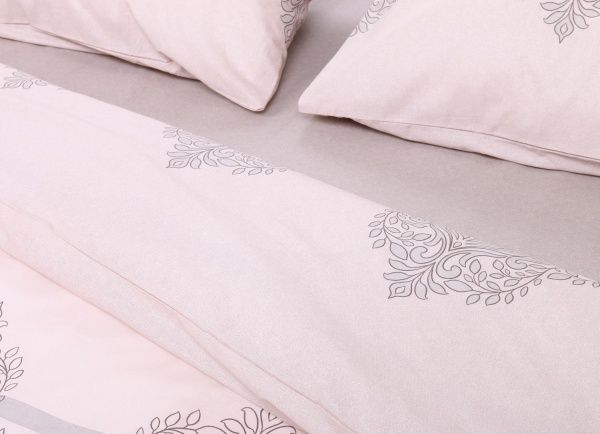 Комплект постельного белья Диадема 2,0 розовый с рисунком La Nuit 