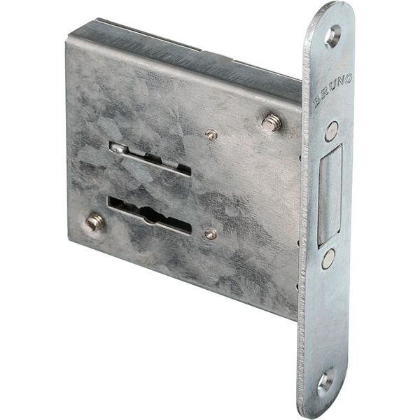 Дверний замок вхідний Bruno 755F матовий хром