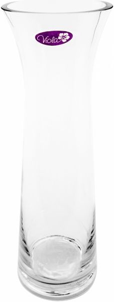 Ваза стеклянная прозрачная Viola 31-108-036 Viola