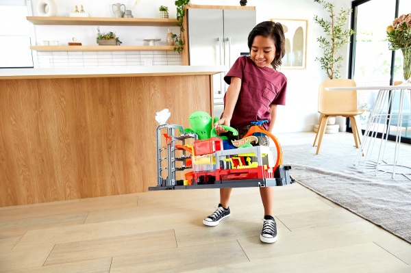  Hot Wheels Автомойка: Взрыв цветов