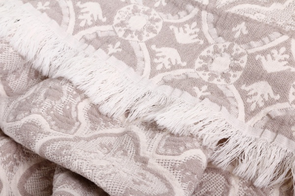 Плед Marakesh 130x170 см светло-серый La Nuit 