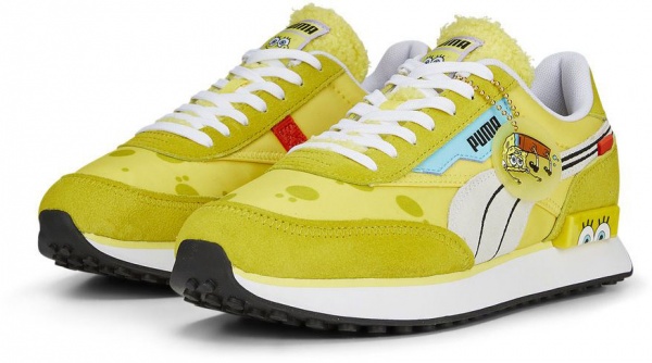 Кроссовки Puma FUTURE RIDER SPONGEBOB 39197001 р.44 UK 9,5 желтый