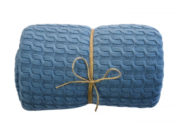 Плед Sweet home 130x170 см блакитний