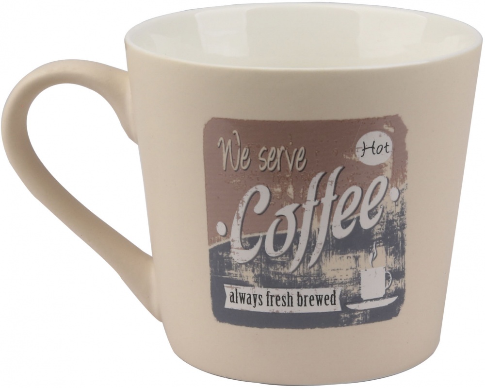 Чашка Fiora OldSchool бежева 410 мл