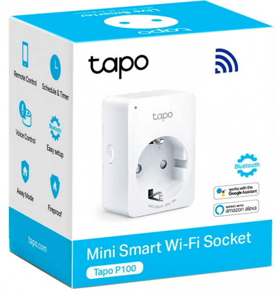 Wi-Fi-розетка TP-Link міні Tapo P100 (1-pack)