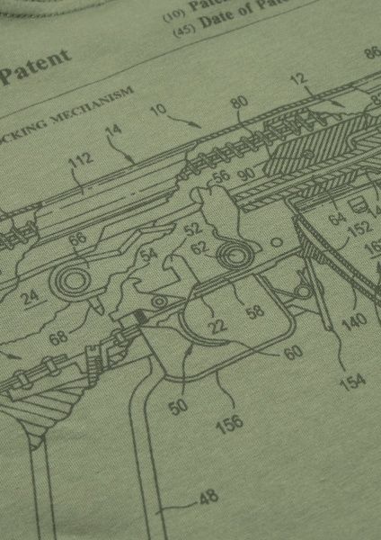 Футболка P1G-Tac AK-47 Rifle Legend р. XXL UA281-29891-OD-AK [1270] Olive Drab