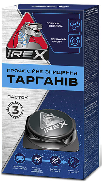 Пастка IREX від тарганів 3 шт.