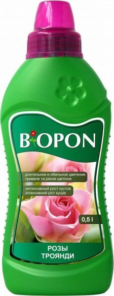 Удобрение минеральное BIOPON для роз 500 мл