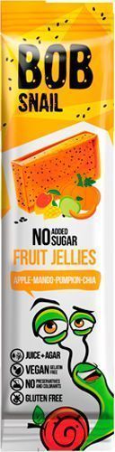 Мармелад BobSnail натуральний яблуко-манго-гарбуз-чіа 38 г 