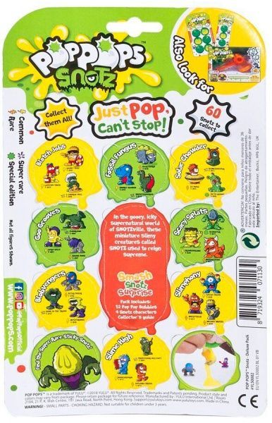Набір іграшок PopPops Pets Snotz (12 штук) 