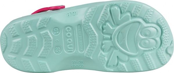 Сабо Coqui Little Frog 8701-100-4436 р. 25-26 бирюзовый