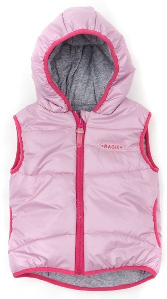 Жилет детский для девочки Соня р.152 светло-розовый 