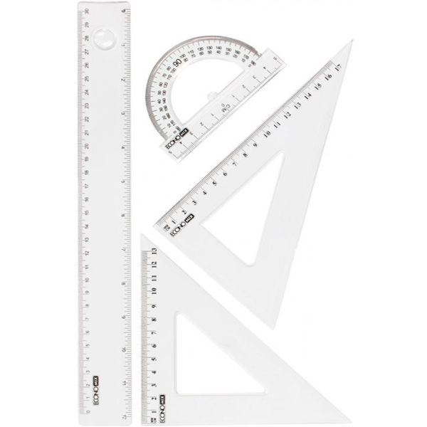 Набор линеек E81306 4 шт Economix