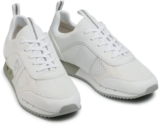 Кроссовки EA7 BLACK&WHITE LACES X8X027-XK050-00175 р.40 2/3 белый