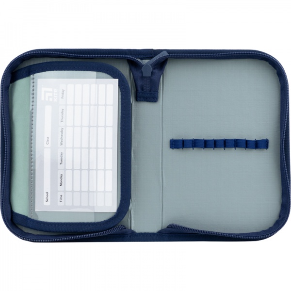 Пенал школьный BMX K22-621-8 KITE синий