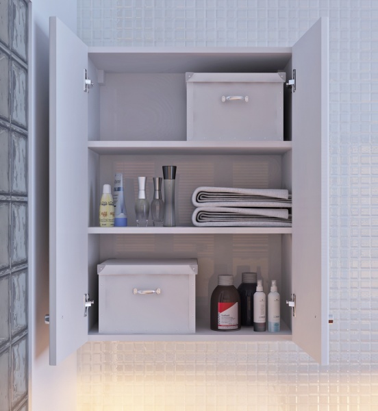 Шкаф подвесной ЮВЕНТА София СШН1 белая